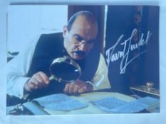 David Suchet Legendary Actor Poirot 7x5 inch signed photo. Good condition. All autographs are
