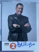 Dale Winton Late Great TV and Radio Presenter 6x4 inch signed photo. Good condition. All