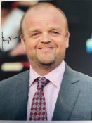 Toby Jones Harry Potter Film Actor 10x8 inch signed photo. Good condition. All autographs are