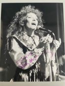 Betty Buckley American Actress Carrie 10x8 inch signed photo. Good condition. All autographs are