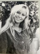 Susan George Great British Actress Straw Dogs 10x8 inch signed photo. Good condition. All autographs