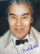 Burt Kwouk Pink Panther Last of the Summer Wine 10x8 inch signed photo. Good condition. All