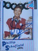 Phillip Schofield TV and Radio Presenter 6x4 inch signed photo. Good condition. All autographs are