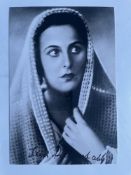 Leni Riefenstahl German Film and WWII Propaganda Producer 6x4 inch signed photo. Good condition. All