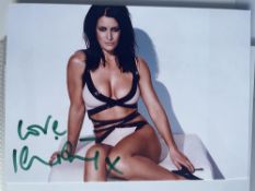 Kirsty Gallagher Sky Sports TV Presenter 7x5 inch signed photo. Good condition. All autographs are