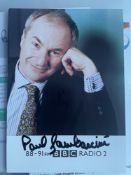 Paul Gambaccini TV and Radio Presenter 6x4 inch signed photo. Good condition. All autographs are