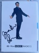 Johnathan Ross TV and Radio Presenter 6x4 inch signed photo. Good condition. All autographs are