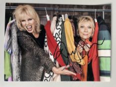 Jennifer Saunders Absolutely Fabulous Actress 7x5 inch signed photo. Good condition. All