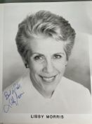 Libby Morris Canadian Clown and Actress 10x8 inch signed photo. Good condition. All autographs are