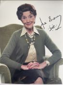 June Brown Late Great Eastenders Actress 10x8 inch signed photo. Good condition. All autographs