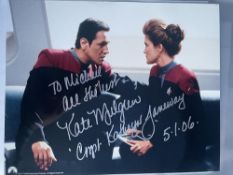 Kate Mulgrew Great Actress Star Trek 10x8 inch signed photo. Good condition. All autographs are