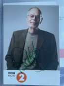 Bob Harris The Old Grey Whistle Test TV and Radio Presenter 6x4 inch signed photo. Good condition.