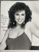 Debbie Gravitte Shapiro American Musical Actress 10x8 inch signed photo. Good condition. All