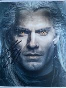 Henry Cavill The Witcher Lead Actor 10x8 inch signed photo. Good condition. All autographs are