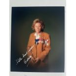 Odette Hallows WWII Special Operative in France 5x4 inch signed photo. Good condition. All