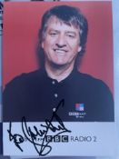 Ed Stewpot Stewart Late Great TV and Radio Presenter 6x4 inch signed photo. Good condition. All