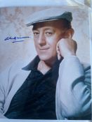 Alec Guinness Legendary British Actor 10x8 inch signed photo. Good condition. All autographs are