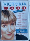 Victoria Wood Late Great Comedy Entertainer Signed Theatre Leaflet. Good condition. All autographs