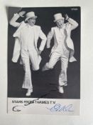Morecambe and Wise Legendary Comedy Duo 6x4 inch signed photo. Good condition. All autographs are