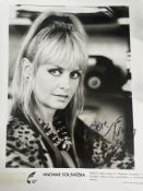 Twiggy Lawson Leading Model and Actress 10x8 inch signed photo. Good condition. All autographs are