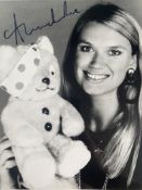 Anneka Rice Popular TV Presenter 10x8 inch signed photo. Good condition. All autographs are