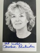 Caroline Blakiston Star Wars Film Actress 6x4 inch signed photo. Good condition. All autographs