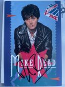 Mike Read TV and Radio Presenter 6x4 inch signed photo. Good condition. All autographs are genuine