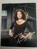 Tawny Cypress American Actress Yellow Jackets 10x8 inch signed photo. Good condition. All autographs