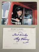 Reg Varney Legendary Actor On the Buses Signed Postcard. Good condition. All autographs are