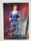Cliff Richard Chart Topping Superstar 6x4 inch signed photo. Good condition. All autographs are