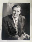 David Attenborough Naturalist and Wildlife Film Maker 7x5 inch signed photo. Good condition. All