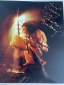Heather Langenkamp Nightmare on Elm St Actress 10x8 inch signed photo. Good condition. All