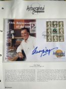 Terry Wogan Late Great TV and Radio Presenter Autographed Editions Signed First Day Cover. Good