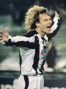 Pavel Nedved Former Juventus Footballer 10x8 inch signed photo. Good condition. All autographs are