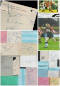 Rugby Union 23 signed Autograph plus 1 colour photo plus 1 colour photocopy picture signature