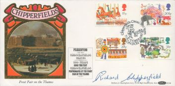 Richard Chipperfield signed FDC. Good condition. All autographs are genuine hand signed and come