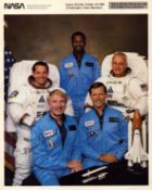 Vance Brand signed OV-099 crew 10x8inch colour photo. From single vendor Space Astronaut. Good