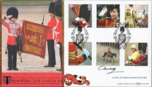Lt-Gen Sir Redmond Watt KCVO CBE signed The Sovereigns Official Birthday Celebration Trooping the