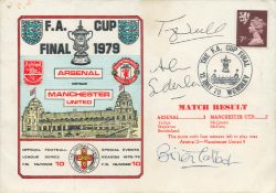 Football, a 1979 FA Cup Final FDC, official football league series No. 10, postmarked 12 May 79.