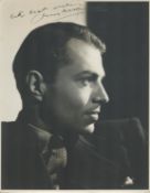 James Mason (1909-1984), a signed 10x vintage photo. An English actor who achieved considerable