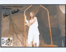007 James Bond actress Eileen Roberts signed 8x10 Live and Let Die photo. She was Jane Seymours