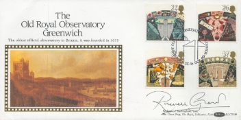 Russell Grant signed Old Royal Observatory FDC.55 . Good condition. All autographs are genuine