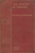 The Comedy of Errors by William Shakespeare Hardback Book date and edition unknown with 192 pages