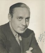 Jack Benny (1994-1974), a signed and dedicated 9.5x7 vintage photo. An American entertainer who