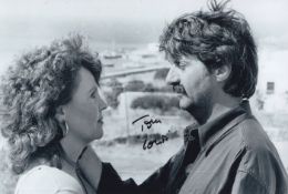 Shirley Valentine, 8x12 inch Oscar winning movie photo signed by actor Tom Conti. Good condition.