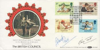 Raymond Price and Marion Tait signed FDC. Good condition. All autographs are genuine hand signed and