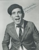 Norman Wisdom signed 10x8inch black and white photo. Good condition. All autographs are genuine hand