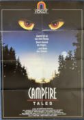 Campfire Tales Movie Poster (German Version) 1997 featuring James Marsden and Amy Smart, approx.