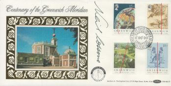 Neil Cussons signed Greenwich Meridian FDC. Good condition. All autographs are genuine hand signed