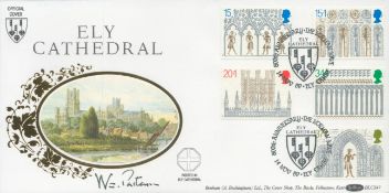 W E Partenson signed Ely Cathedral FDC. Good condition. All autographs are genuine hand signed and